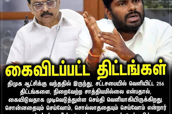 கைவிடப்பட்ட திட்டங்கள்